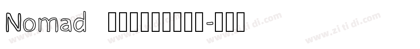 Nomad   波西米亚无衬线字体字体转换